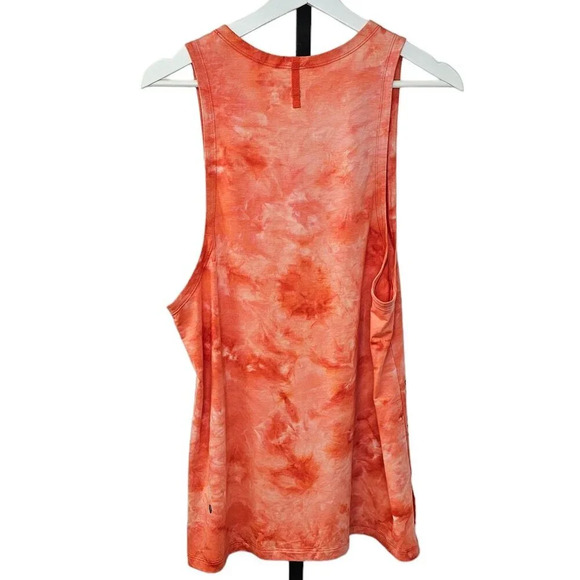 Lululemon Mens  Always Agile Tank Spray Dye Orange Size - Picture 6 of 7